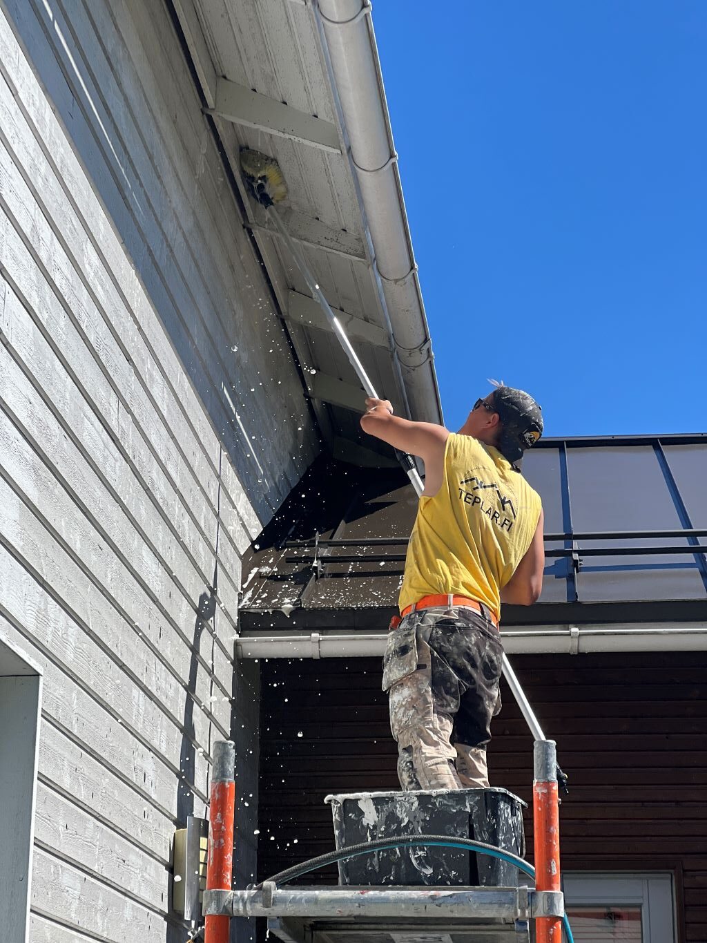 taloyhtiön pesu ennen maalausta